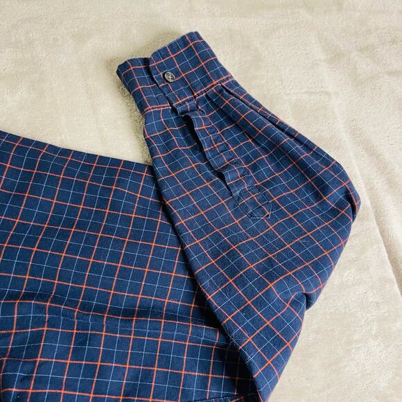 J Crew Shirt Mens Large Blue Red Plaid Long Sleeve Collared Button Up Pocket - Picture 5 of 9